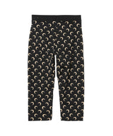 Moon Printed Jersey Capri Pants-Marine Serre-Forget-me-nots Online Store
