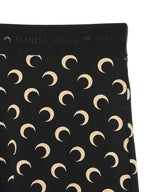 Moon Printed Jersey Capri Pants-Marine Serre-Forget-me-nots Online Store
