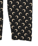 Moon Printed Jersey Capri Pants-Marine Serre-Forget-me-nots Online Store