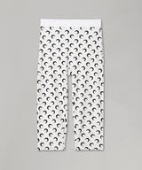 Moon Printed Jersey Capri Pants-Marine Serre-Forget-me-nots Online Store