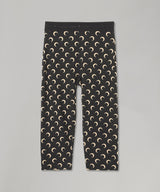 Moon Printed Jersey Capri Pants-Marine Serre-Forget-me-nots Online Store