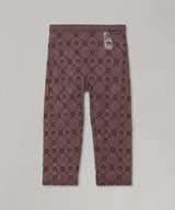 Moonogram Mesh Flock Capri Pants-Marine Serre-Forget-me-nots Online Store