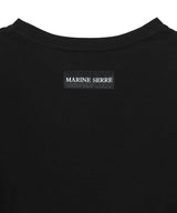 Moon Logo Ribbed Jersey Ls Mini Crewneck Dress-Marine Serre-Forget-me-nots Online Store