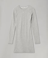Moon Logo Ribbed Jersey Ls Mini Crewneck Dress-Marine Serre-Forget-me-nots Online Store