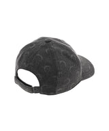 Moon Laser Denim Baseball Cap-Marine Serre-Forget-me-nots Online Store