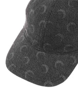 Moon Laser Denim Baseball Cap-Marine Serre-Forget-me-nots Online Store