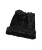 Wild Fluffy Knit Kawaii Beanie-Marine Serre-Forget-me-nots Online Store