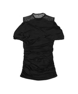 Crepe Jersey Sl Top-Marine Serre-Forget-me-nots Online Store