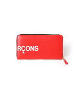 二つ折りzip長財布(Huge Logo)-Comme des Garçons Wallet-Forget-me-nots Online Store