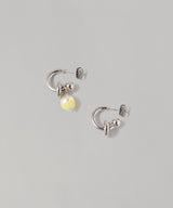 Ethan Yellow Earrings-JUSTINE CLENQUET-Forget-me-nots Online Store