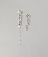 Lucy Acid Green Earrings-JUSTINE CLENQUET-Forget-me-nots Online Store