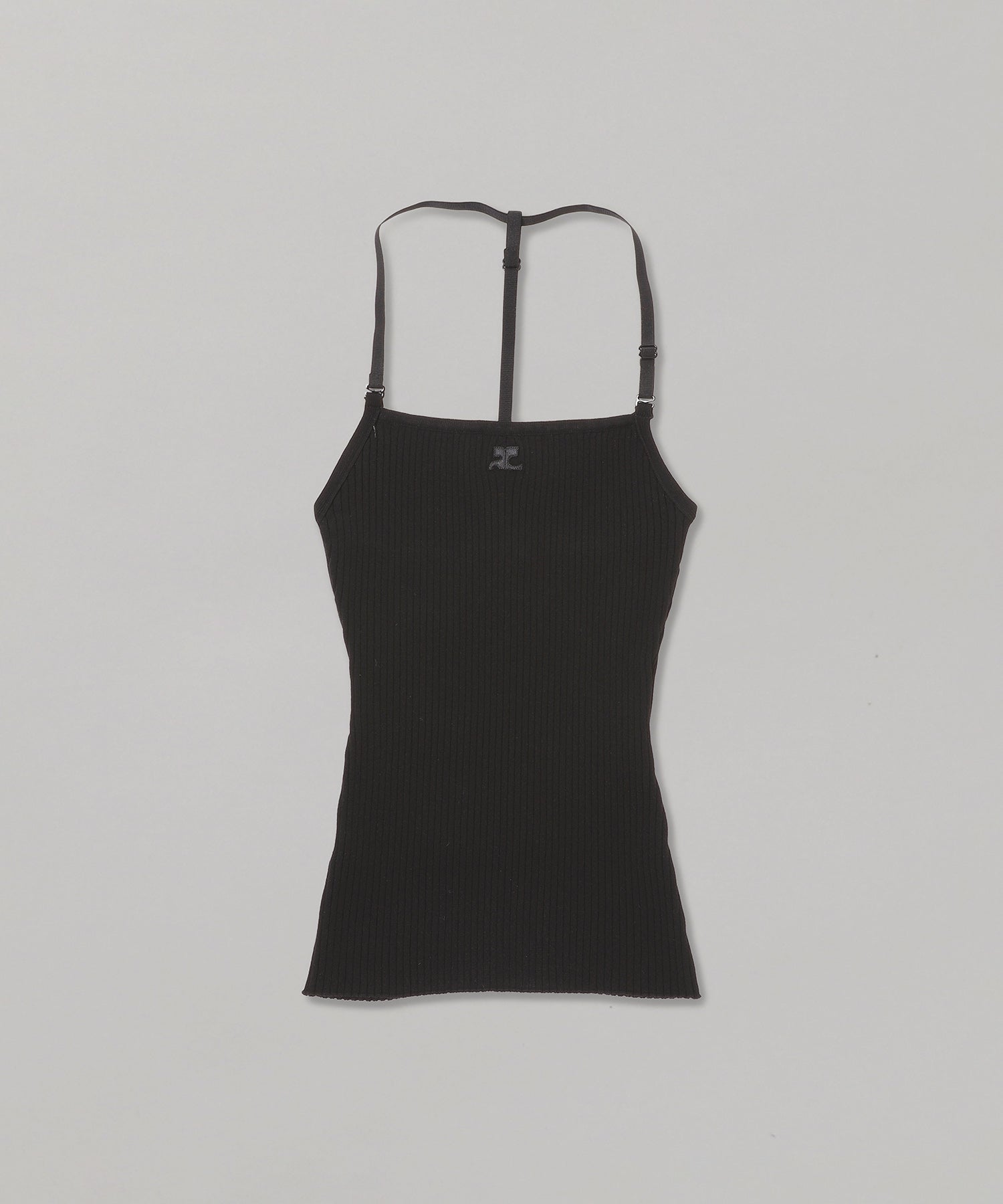 クレージュ(courrèges)｜Strap Rib Knit Tank Top｜スニーカー