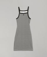 Contrast Houndstooth Mini Dress-courrèges-Forget-me-nots Online Store