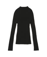 Frame Contrast Rib Knit Sweater-courrèges-Forget-me-nots Online Store