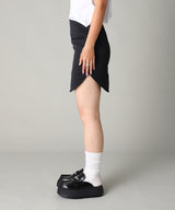 Circle Satin Mini Skirt-courrèges-Forget-me-nots Online Store