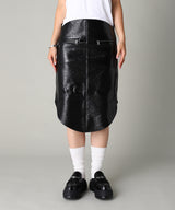 Circle Vinyl Skirt-courrèges-Forget-me-nots Online Store