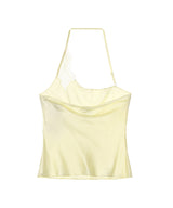 Lace Asymmetrical Top-courrèges-Forget-me-nots Online Store