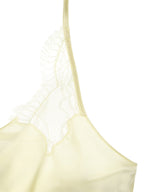 Lace Asymmetrical Top-courrèges-Forget-me-nots Online Store