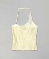 Lace Asymmetrical Top-courrèges-Forget-me-nots Online Store