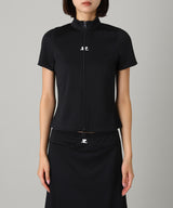 Interlock Zipped Top-courrèges-Forget-me-nots Online Store