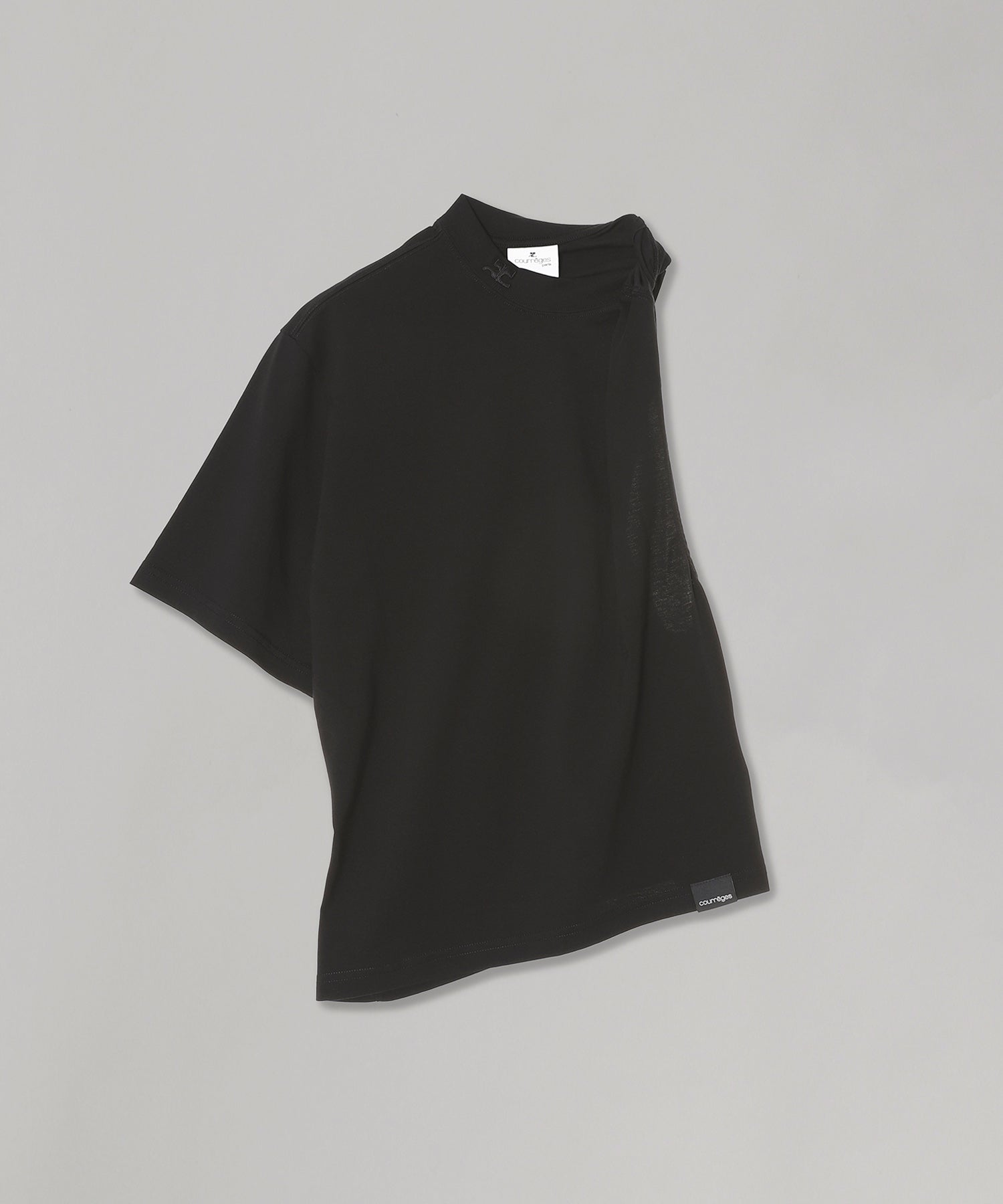 クレージュ(courrèges)｜Twist Asymmetrical T-Shirt｜Forget-me