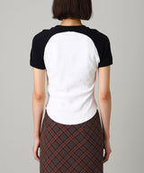 Circle Contrast Tshirt-courrèges-Forget-me-nots Online Store