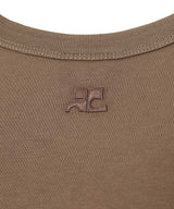 Embroidered T-Shirt-courrèges-Forget-me-nots Online Store