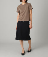 Embroidered T-Shirt-courrèges-Forget-me-nots Online Store