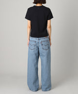 Embroidered T-Shirt-courrèges-Forget-me-nots Online Store