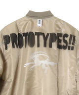 Technical Nylon Sand Sprayed Prototypes Bomber-prototypes-Forget-me-nots Online Store