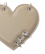 Heart Sand Patent Keychain-JUSTINE CLENQUET-Forget-me-nots Online Store