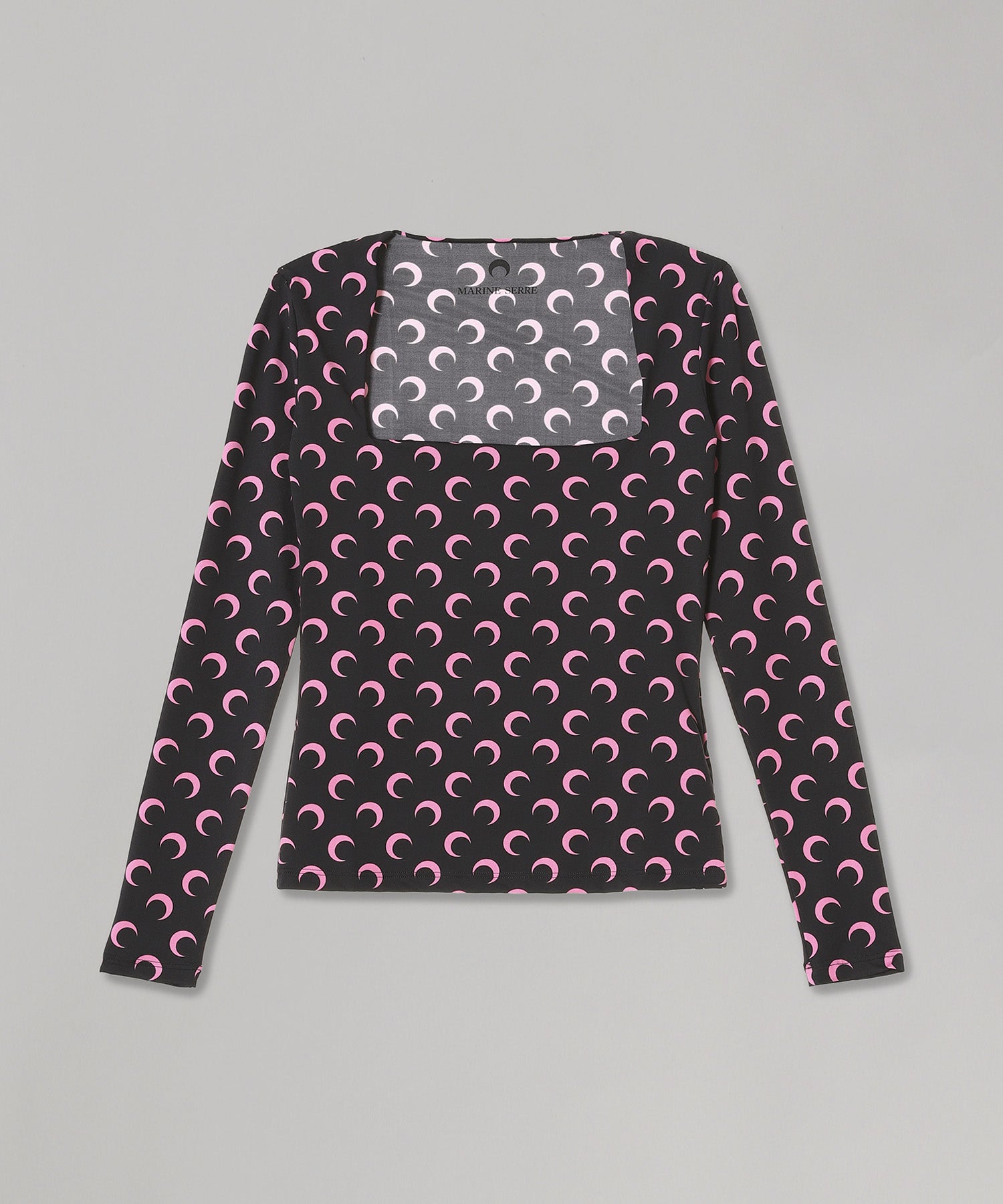 Moon Printed Jersey Ls Squaren｜マリーン セル(Marine Serre