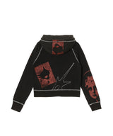 Celestial Equator Hooded Zip Thru Sweat-Perks And Mini-Forget-me-nots Online Store