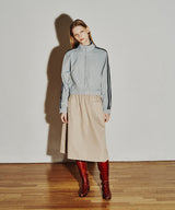 Lace Line Truck Jacket-Forget-me-nots-Forget-me-nots Online Store