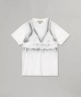 Bra T-Shirt-Kenza Iatrides-Forget-me-nots Online Store