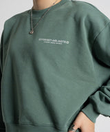 <Archive Sale>Crew Neck Sweat-Forget-me-nots-Forget-me-nots Online Store
