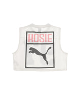 Puma x Rosé Relaxed Mesh Top-PUMA-Forget-me-nots Online Store
