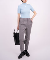 <Archive Sale>Double Tuck Tapered Slacks-Forget-me-nots-Forget-me-nots Online Store