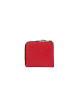 L字型zip財布(Embossed Roots)-Comme des Garçons Wallet-Forget-me-nots Online Store