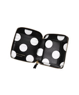 二つ折りzip財布(Glossy Print)-Comme des Garçons Wallet-Forget-me-nots Online Store