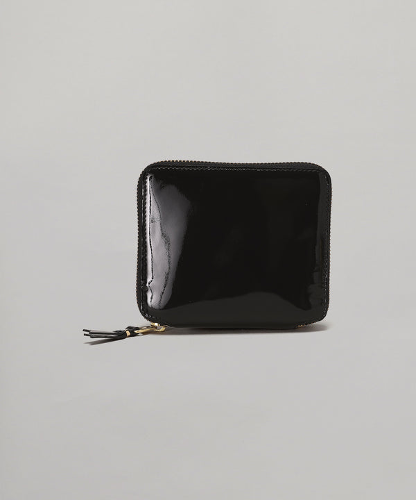二つ折りzip財布(Glossy Print)-Comme des Garçons Wallet-Forget-me-nots Online Store