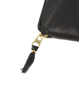 二つ折りzip財布(Washed)-Comme des Garçons Wallet-Forget-me-nots Online Store