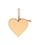 Funny Heart Zipped Coin Purse-GANNI-Forget-me-nots Online Store