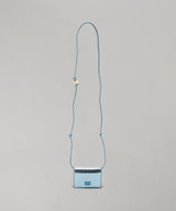 Ganni Bou Wallet On Strap Metallic-GANNI-Forget-me-nots Online Store