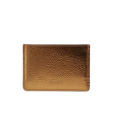 Ganni Bou Card Holder Metallic-GANNI-Forget-me-nots Online Store
