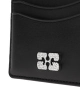 Ganni Bou Card Holder Strass-GANNI-Forget-me-nots Online Store