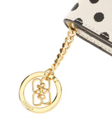 Ganni Bou Card Holder With Flap Print Dots-GANNI-Forget-me-nots Online Store