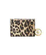 Ganni Bou Card Holder With Flap Print-GANNI-Forget-me-nots Online Store