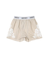 Lace Print Boxer Shorts-Aries-Forget-me-nots Online Store