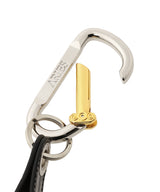 Croc Studded Column Carabiner Keychain-Aries-Forget-me-nots Online Store